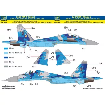 HAD models - Su-27 UB Digital Camouflage 