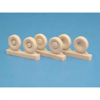 Hauler - 1/87 Skoda MTS wheels resin wheels for SES models