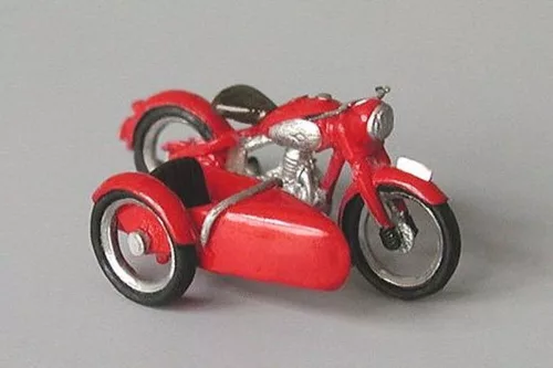 Hauler - Jawa 250 Perak with sidecar year1946