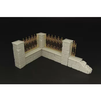 Hauler - 1/35 Castle fence PE-resin kit of old fasion fence