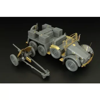 Hauler - Kfz 69 Krupp  with 3 7cm Pak (Tamiya)