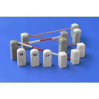 Hauler - 1/48 Stone bollards resin dio accessories