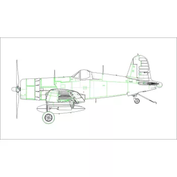 Hobbyboss - F4U-4 Corsair early version