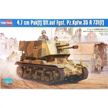 Hobbyboss - 4,7Cm Pak(T) Sfl.Auf Fgst. 35 R 731(F)