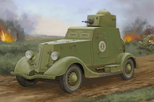 Hobbyboss - Soviet Ba-20 Armored Car Mod.1939