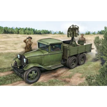 Hobbyboss - GAZ-AAA with Quad Maxim AA Gun