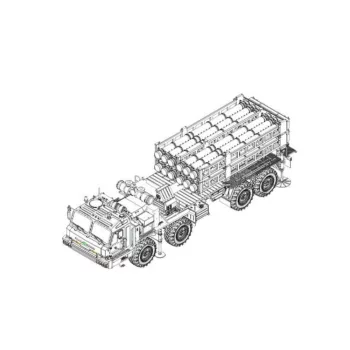 Hobbyboss - 9M96 of 50P6E TEL S350E Vityaz