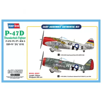 Hobbyboss - P-47D Thunderbolt Fighter