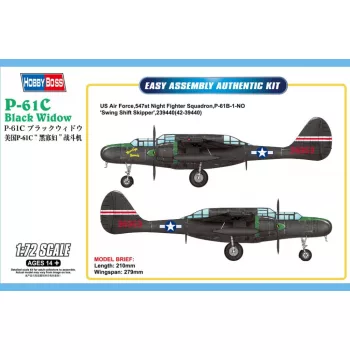 Hobbyboss - Us P-61C Black Widow