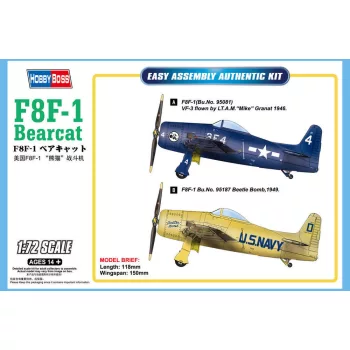 Hobby Boss - F8F-1 Bearcat