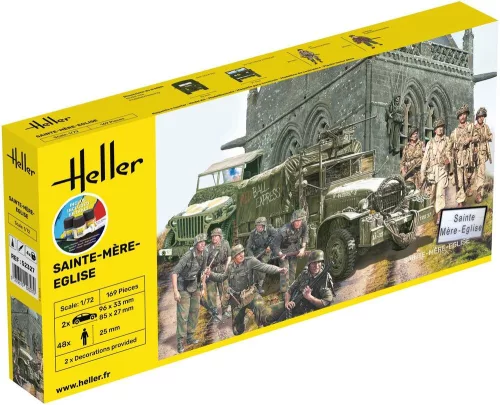 Heller - STARTER KIT Sainte-Mère-Eglise