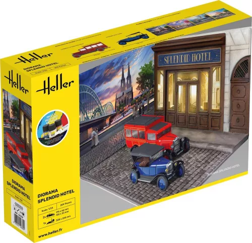 Heller - STARTER KIT Diorama Splendid Hotel