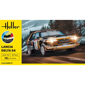 Heller - STARTER KIT Lancia Delta S4