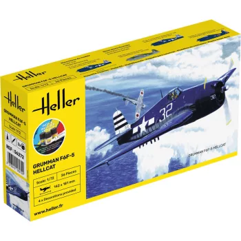 Heller - STARTER KIT F6F Hellcat