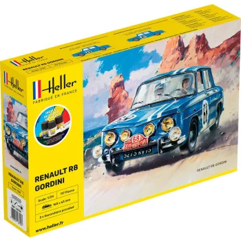 Heller - STARTER KIT Renault R8 Gordini
