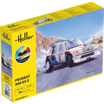 Heller - STARTER KIT Peugeot 205 EV 2