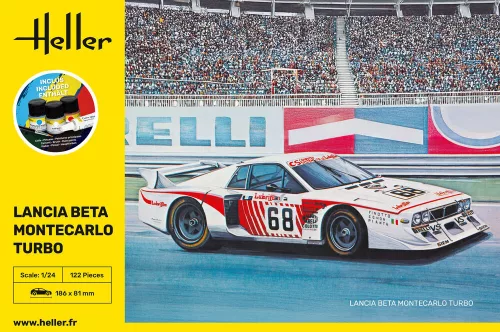 Heller - STARTER KIT Lancia Beta Montecarlo Turbo