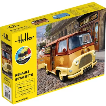 Heller - STARTER KIT RENAULT Estafette New Mould