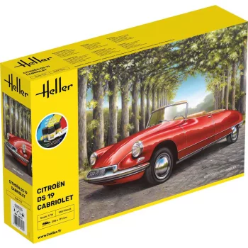 Heller - STARTER KIT Citroen DS 19 Cabriolet