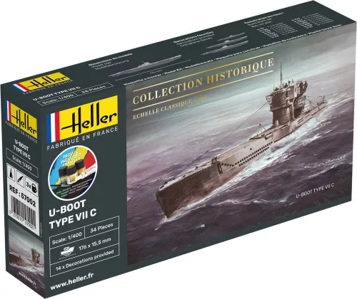 Heller - STARTER KIT U-Boot Type VII C