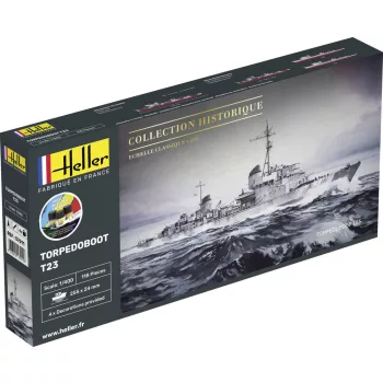 Heller - STARTER KIT Torpedoboot T23