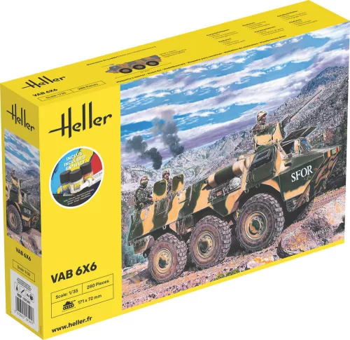 Heller - STARTER KIT VAB 6x6