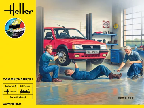 Heller - STARTER KIT Car Mechanics I
