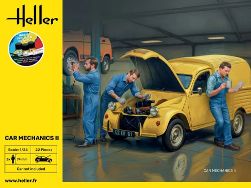 Heller - STARTER KIT Car Mechanics II