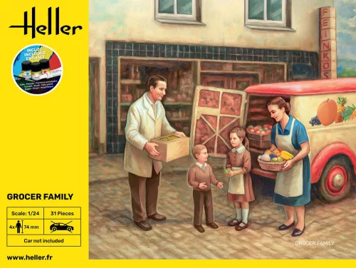 Heller - STARTER KIT Grocer Family