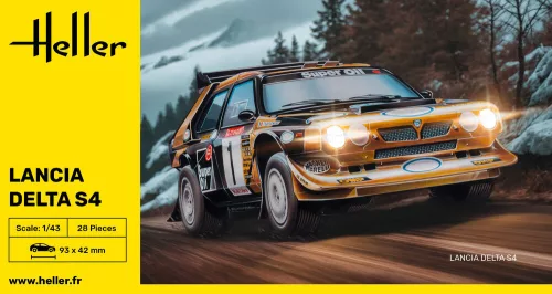 Heller - Lancia Delta S4