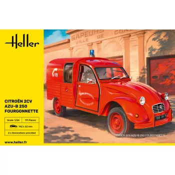 Heller - Citroen 2CV AZU-B 250 Fourgonnette