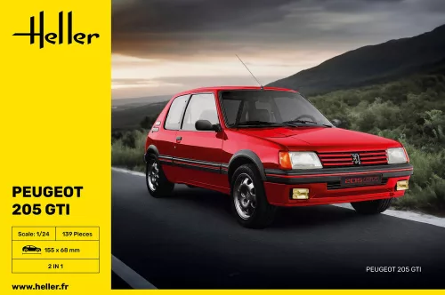 Heller - Peugeot 205 GTI