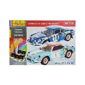   Heller - Alpine A110 1600 S "Berlinette" (incl. accessoires)