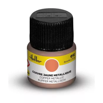 Heller - Peinture Acrylic 012 cuivre jaune