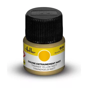 Heller - Peinture Acrylic 024 jaune entrainement mat