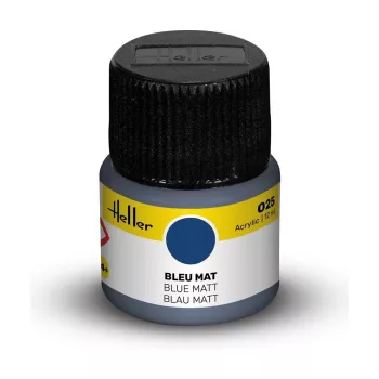 Heller - Peinture Acrylic 025 bleu mat