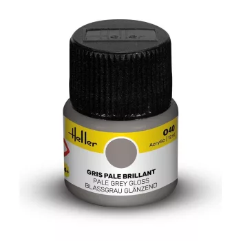 Heller - Peinture Acrylic 040 gris pale brillant