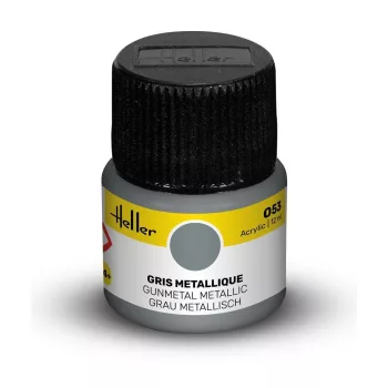 Heller - Peinture Acrylic 053 gris metallique