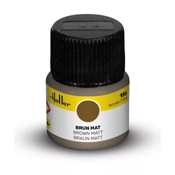Heller - Peinture Acrylic 186 brun