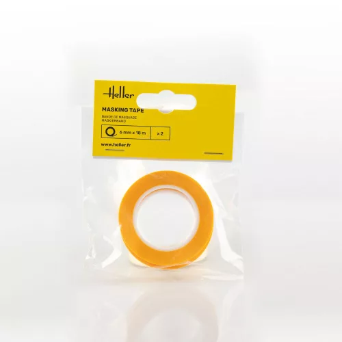 Heller - Masking tape 6 mm x 18 m (2 pieces)