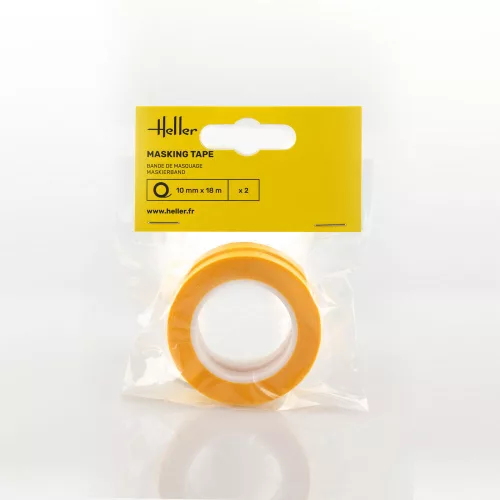 Heller - Masking tape 10 mm x 18 m (2 pieces)