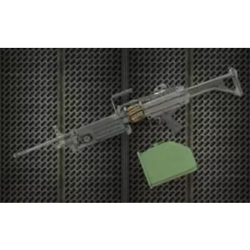 Hobby Fan - Resin arms U.S. M249 Minimi machine gun