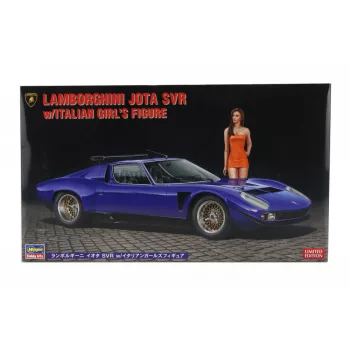 Hasegawa - LAMBORGHINI JOTA SVR WITH GIRL FIGURE 1970 /