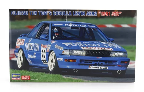 Hasegawa - TOYOTA COROLLA LEVIN AE92 TEAM FUJITSU TEN N 36 JTC SEASON 1991 H.HOGAWA /
