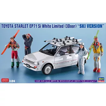 Hasegawa - Toyota Starlet Ep71 Si Ski Version 1987