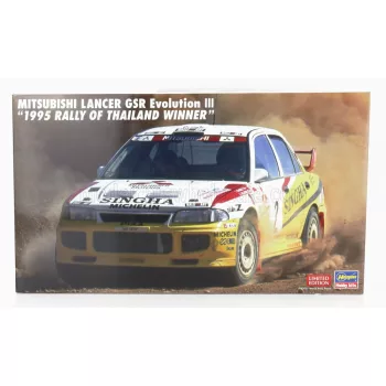   Hasegawa - MITSUBISHI LANCER GSR EVOLUTION III N 2 WINNER RALLY THAILAND 1995 /