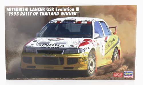 Hasegawa - MITSUBISHI LANCER GSR EVOLUTION III N 2 WINNER RALLY THAILAND 1995 /