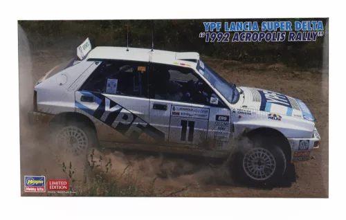 Hasegawa - LANCIA DELTA HF INTEGRALE YPF N 11 RALLY ACROPOLIS 1992 JORGE RECALDE - MARTIN CHRISTIE /