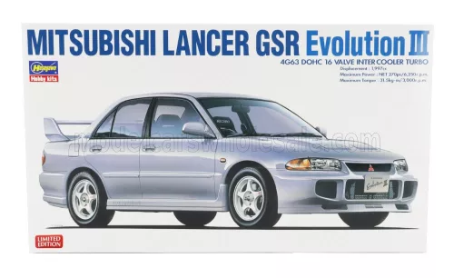 Hasegawa - MITSUBISHI LANCER GSR EVOLUTION III 1995 /