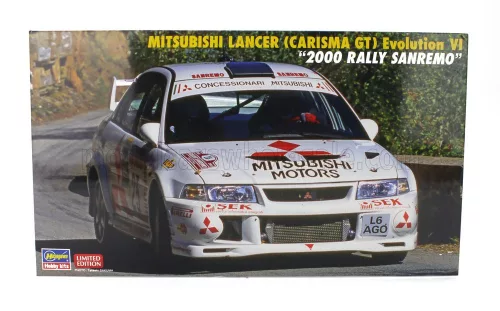 Hasegawa - MITSUBISHI LANCER CARISMA GT EVOLUTION VI RALLY SANREMO 2000 /